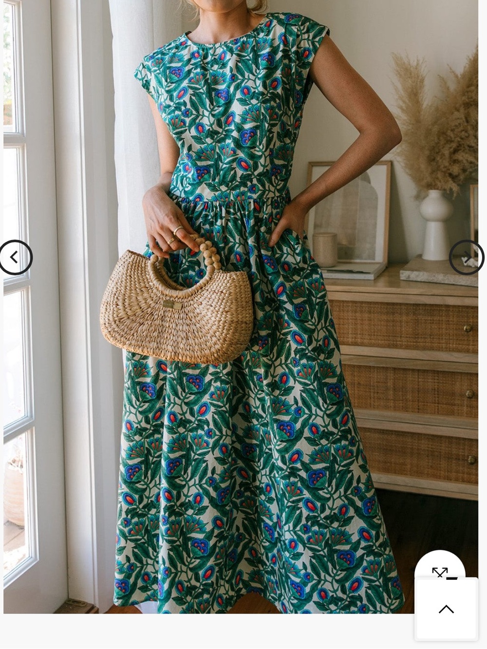 Wyatt Wylde Abby Dress Forrest Bloom